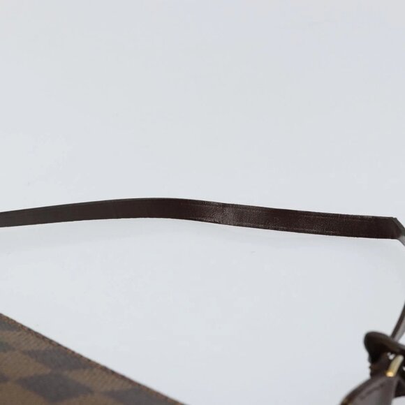 LOUIS VUITTON Damier Ebene Pochette Accessoires Pouch N41206 LV Auth 148145 - Picture 9 of 15